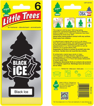 Car Air Freshener Hanging Tree Provides Long Lasting Scent for Auto or Home Blac image 3