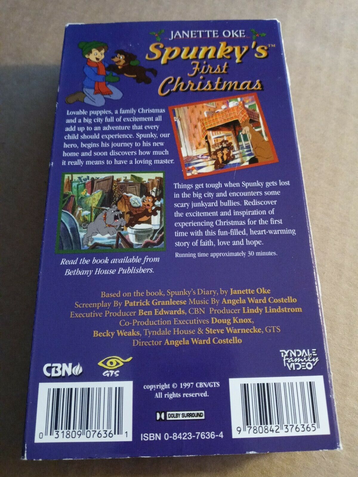 Jannette Oke Spunky's First Christmas(VHS and similar items