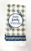 Home Collection Kitchen Dish Towel - New - Faith Family Friends - $7.99