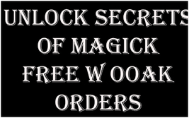 3 LEFT! FREE GIFT W OOAK! ALEXANDRIA'S 3 SECRETS OF MAGICK Scholar MAGICK  - Freebie
