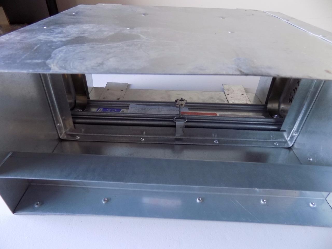 Nailor Industries D0206 14" x 4" Dynamic Grille Mount Fire Damper 1.5HR