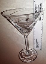 7.25&quot; X 4.75&quot; Martini Glass Festive Fun Unique Design - $17.00