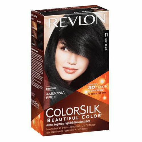 Revlon Colorsilk Beautiful Color Permanent Grey Coverage Hair Dye ...