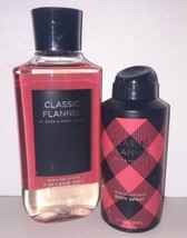 Bath &amp; Body Works Mens Classic Flannel 3 IN 1 and Body Spray - $23.36