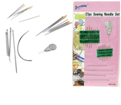 81 Assorted Household Repair Furniture Needles Sewing Needle and Threade... - $7.87