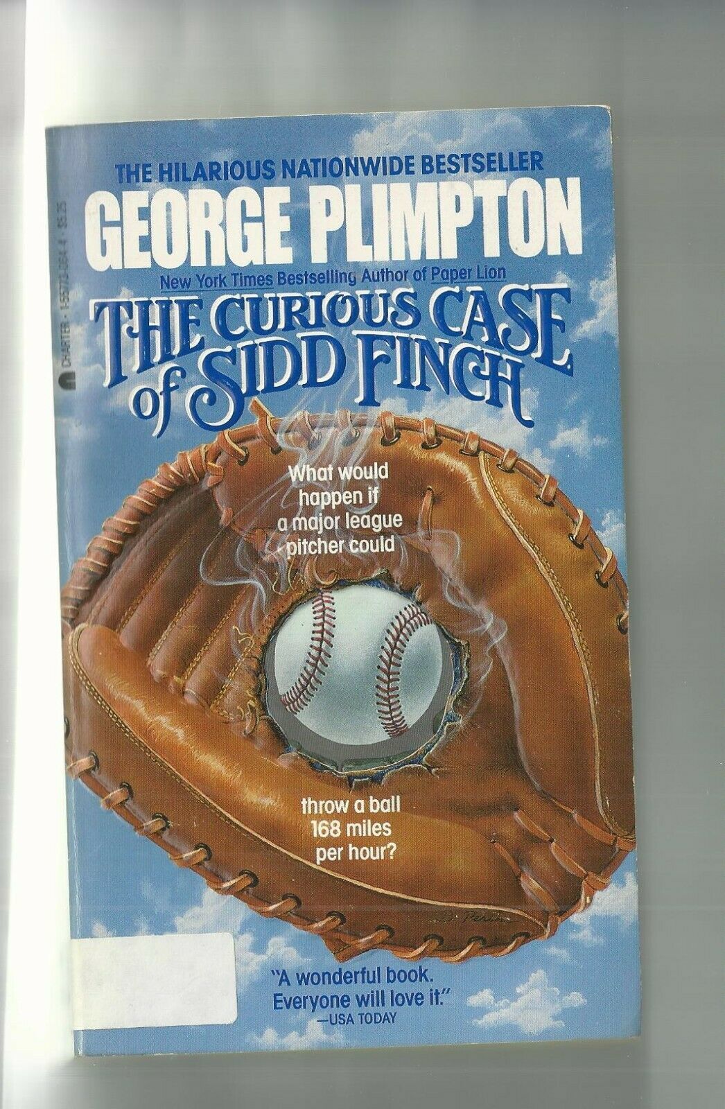 Baseball THE CURIOUS CASE OF SIDD FINCH pb EX++ 1ST 1985 GEO. PLIMPTON