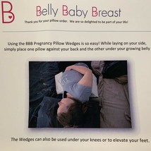 NEW Belly Baby Breast pregnancy support wedges - $14.99