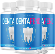 (3 Pack) Dentafend for Teeth Supplement Dentafend Pill for Teeth (180 Ca... - $84.95