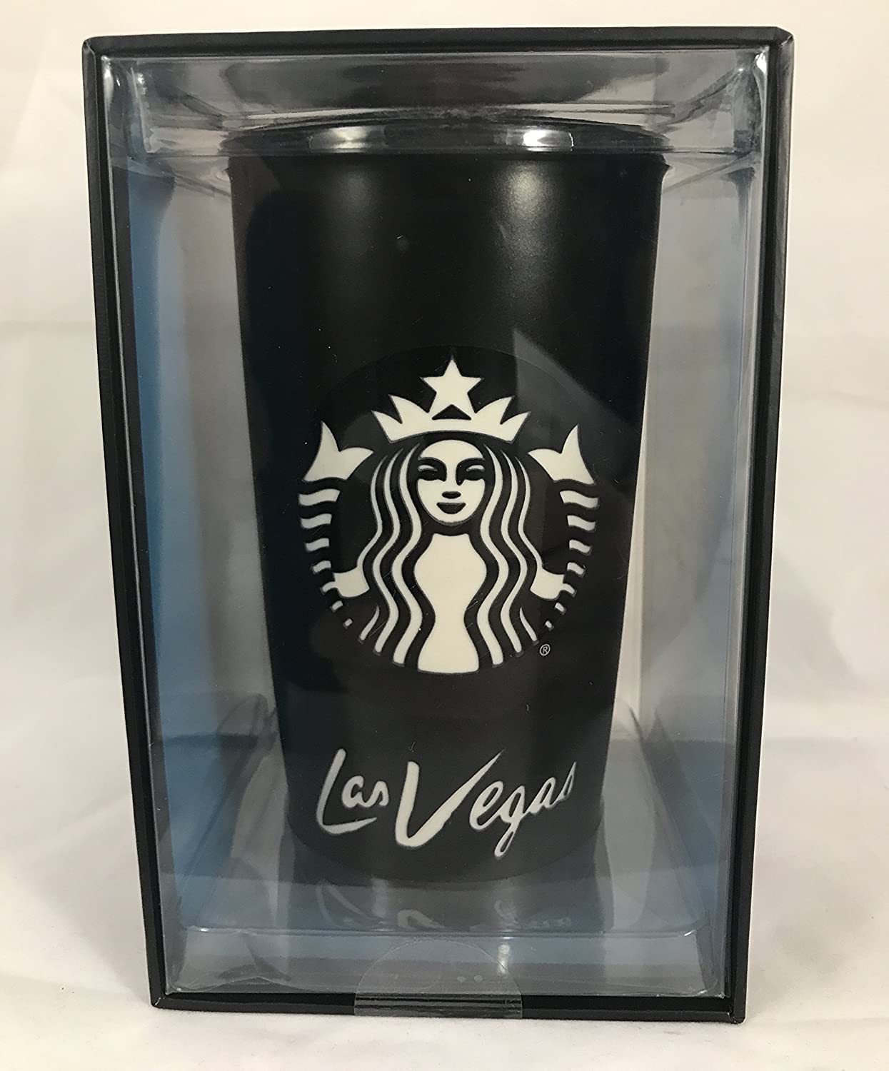 Starbucks 2015 Las Vegas Blvd Collectible Tumbler with Crystal Spade