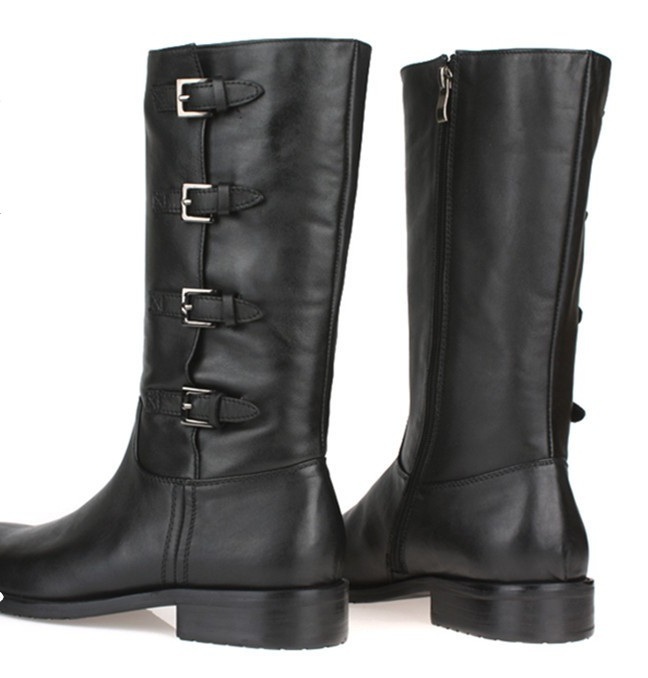ankle high boots worn for riding
