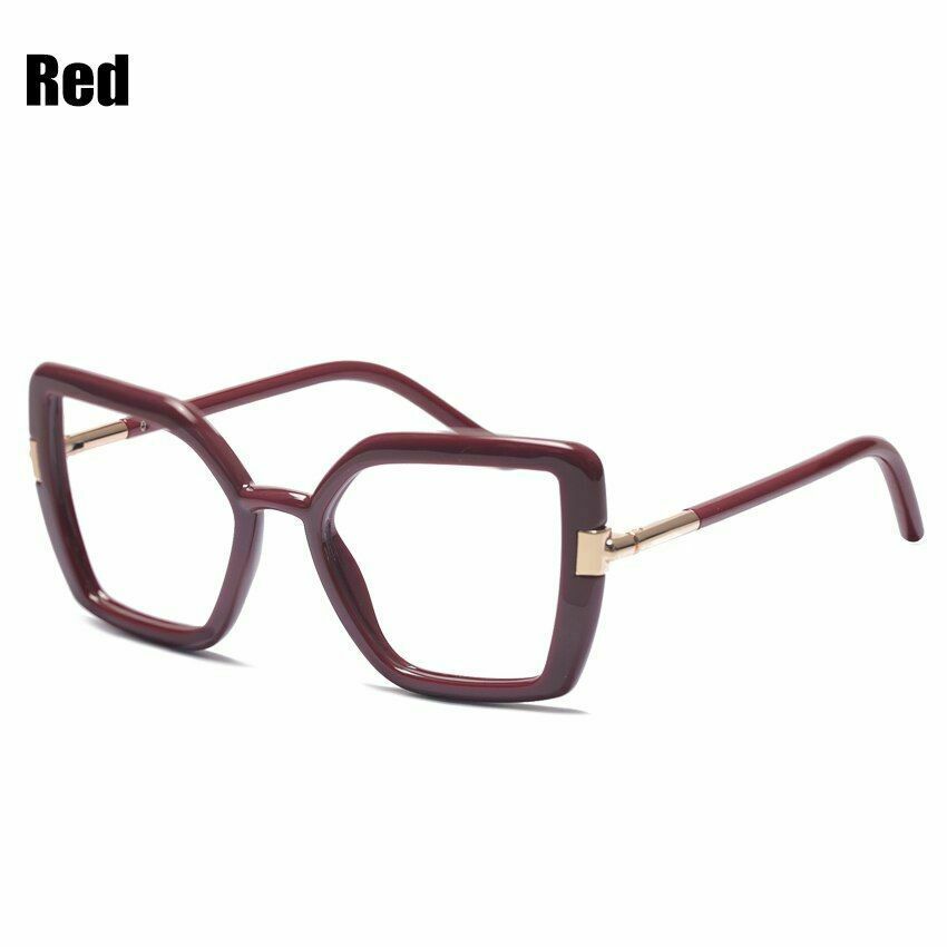 Men Women Polygonal Progressive Reading Glasses Readers 0.50