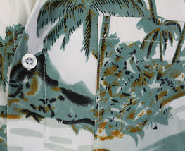 Men's Hawaiian Tropical Luau Aloha Beach Party Button Up Casual Dress Shirt image 5
