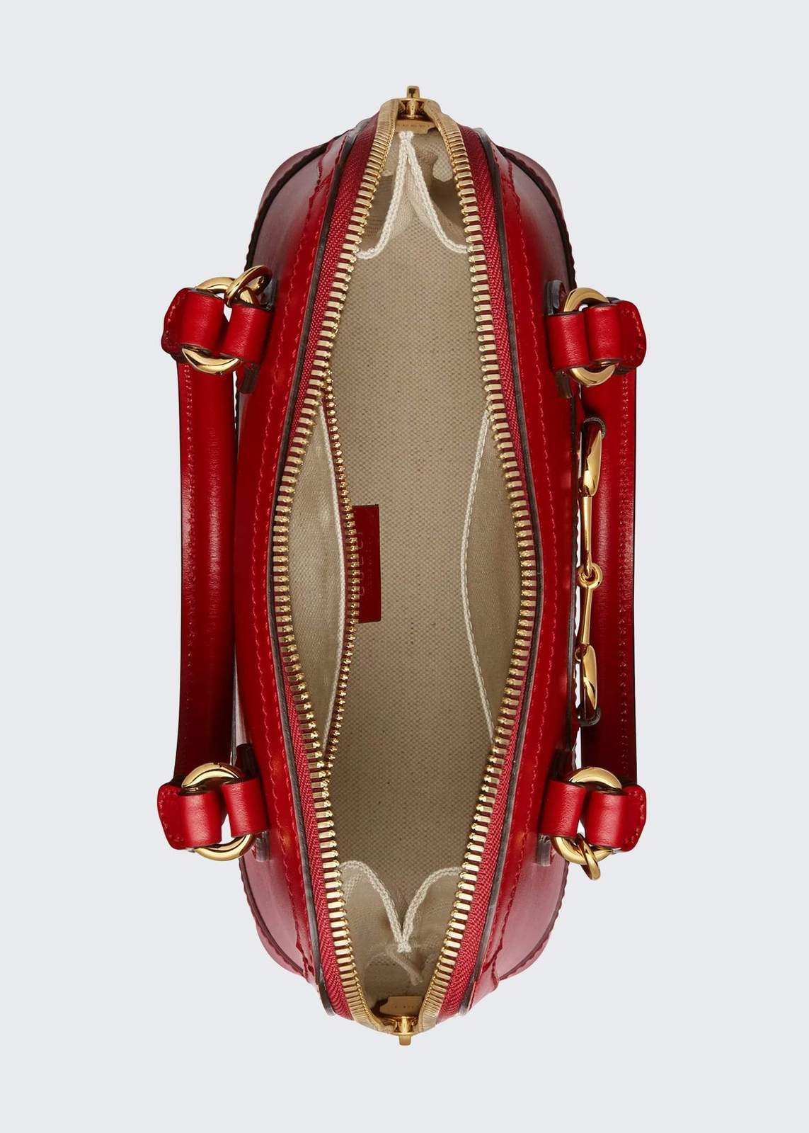 Gucci 1955 Horsebit Small Leather Top-Handle Bag, Black - Handbags & Purses