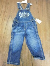 NEW OshKosh B'Gosh Denim Toddler Overalls Jeans New w/ Tags $36  2T - $12.59