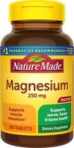 Nature Made Magnesium Oxide 250 mg, Dietary Supplement for - $12.22