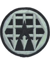 Acu Patch - Army Corrections Command With Hook & Loop New :KY23-10 - $3.95