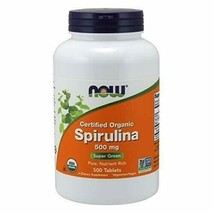Now Foods Organic Spirulina Tablets, 500 - $26.52