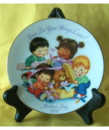 AVON ~ Mother&#39;s Day, How Do You Wrap Love!, Porcelain 22K gold trim 1992... - $12.85