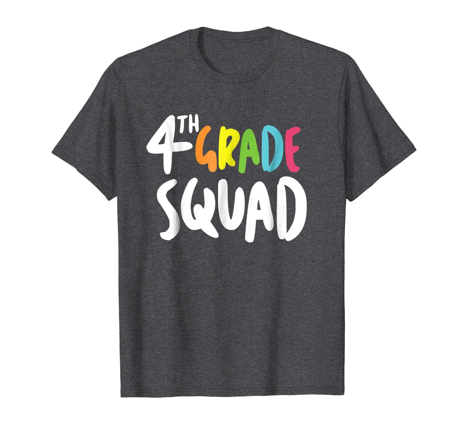 Teacher Style - Fourth Grade Squad T-shirt 4th Grade Gifts Men - T-Shirts