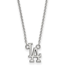 SS MLB  Los Angeles Dodgers Small Pendant w/Necklace - $75.00