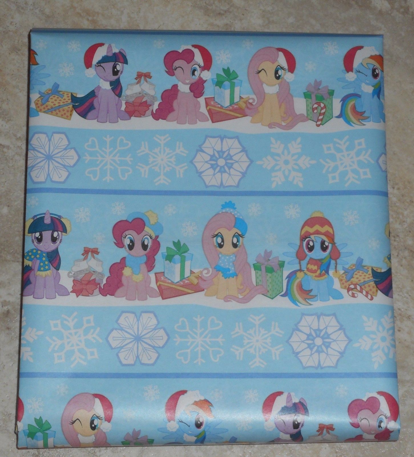 My Little Pony Christmas Wrapping Paper American Greetings 20 sq ft Roll