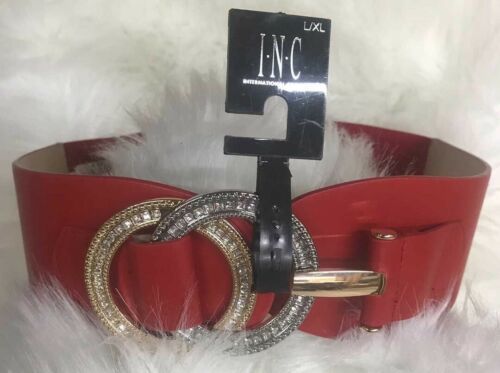 I.n.c. Double-Ring Rhinestone Interlock 