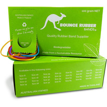Bounce Rubber Bands 100g (Assorted Size) - Asst. Color - $15.13