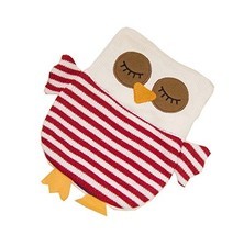 1L Hot Water Bottle Classic Premium Hot Rubber Bag with Soft Cover, Owl, A2 - $21.09