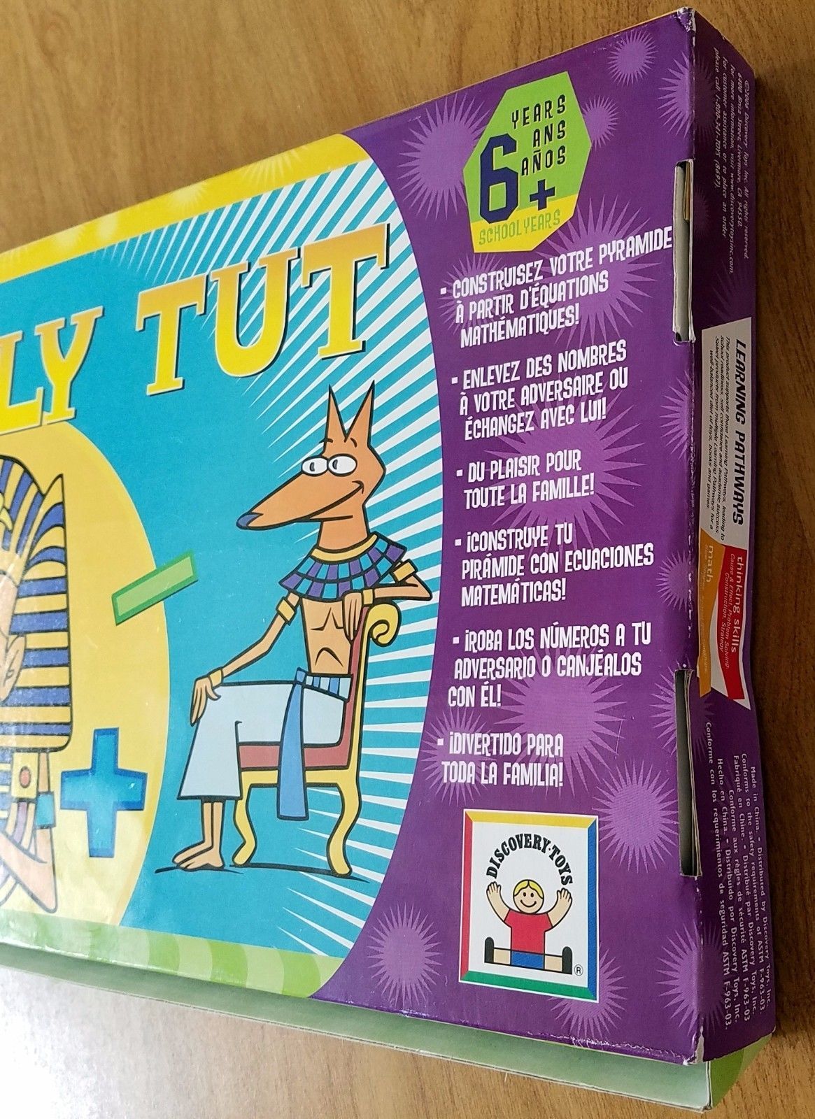 Discovery Toys Totally Tut Math Operations Game