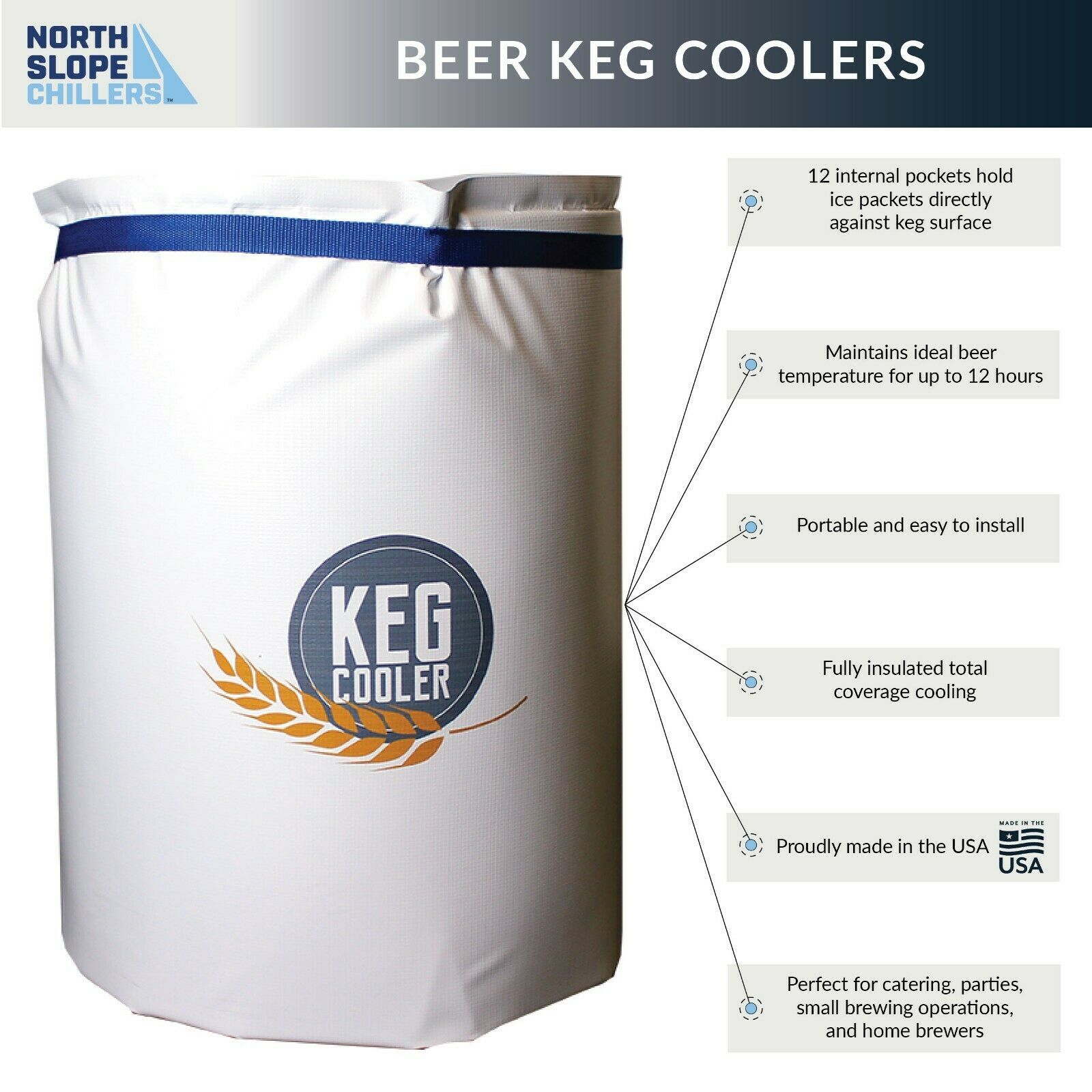 keg cooling blanket
