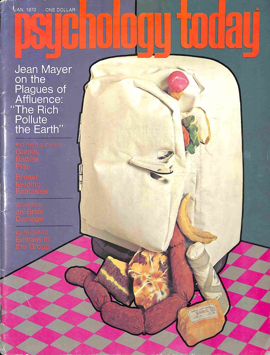Psychology Today, January 1970 Magazine Back Issues