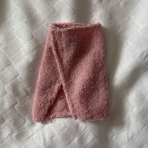 Barbie Doll Towel Wrap Pink Terry - $4.95