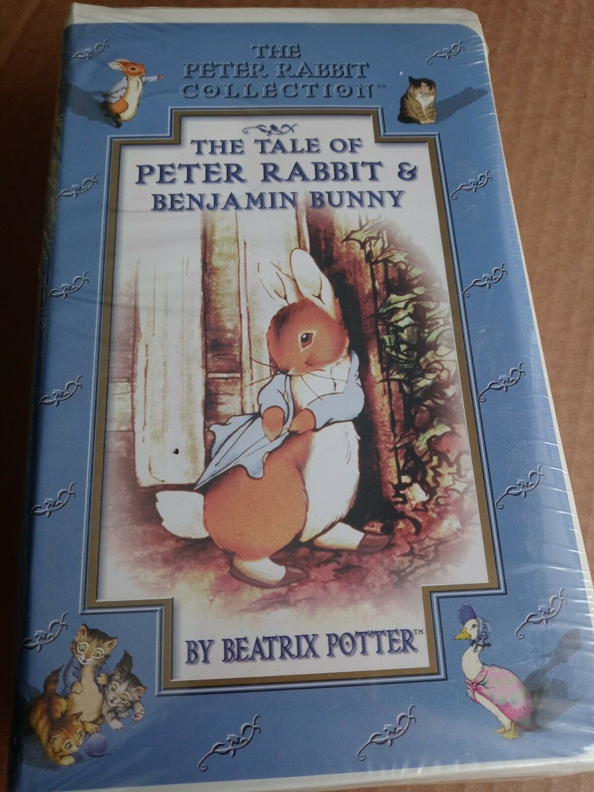 The Tale Of Peter Rabbit And Benjamin Bunny (vhs, 2002, Cd Soundtrack 