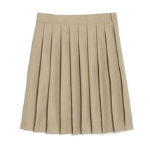French Toast Girls Midi Pleated Skirt Khaki 18 NEW 884503 - $23.74