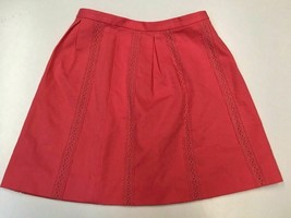 J. Crew Pink Lace-stripe Skirt Women&#39;s Sz. 2  Style #A2660 Retail $98 - $11.65