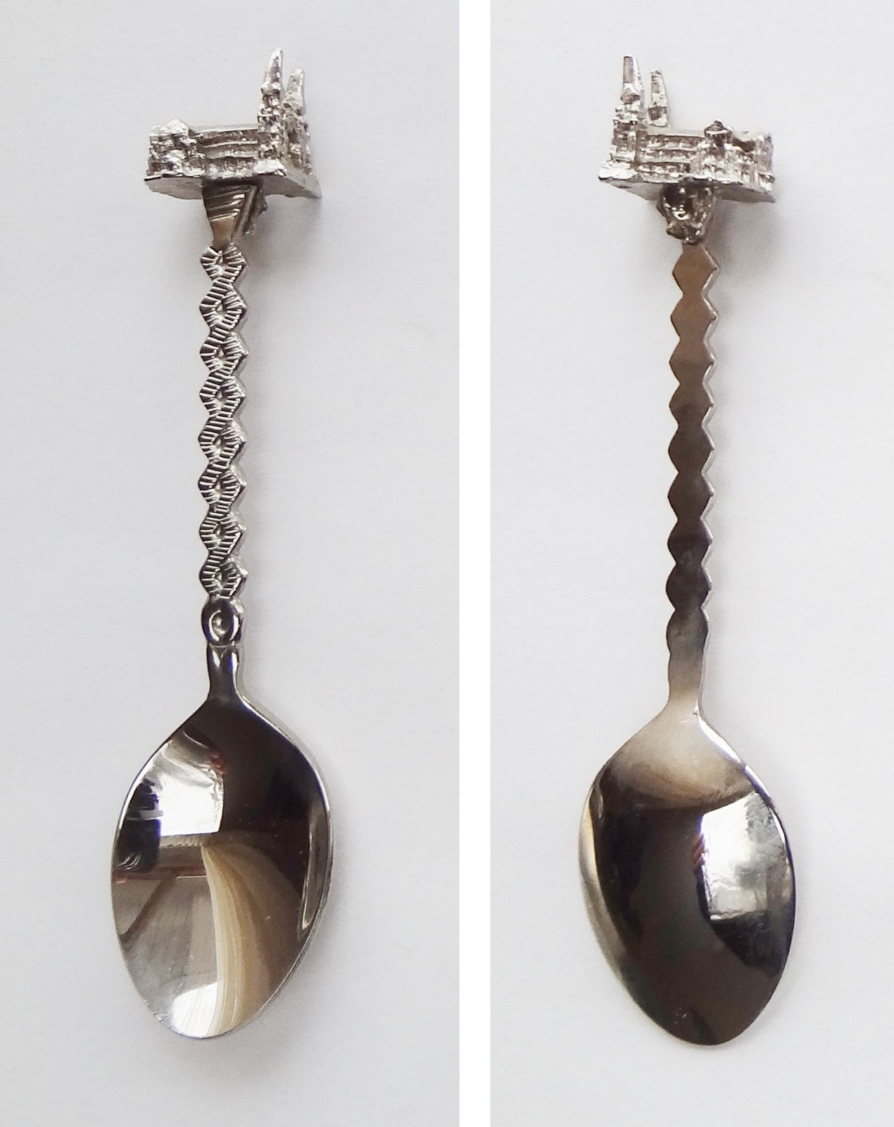 Collector Souvenir Spoon Great Britain UK England Westminster Abbey 3D