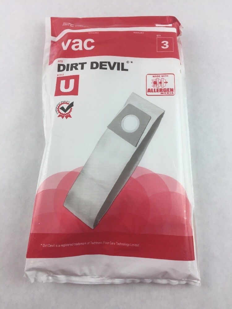 Vac Dirt Devil Type U Allergen Media Vacuum And 50 Similar Items Vac Dirt Devil Type U Allergen Media Vacuum And 50 Similar Items
