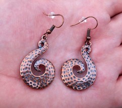 Bohemian Swirl Dangle Earrings - $14.00