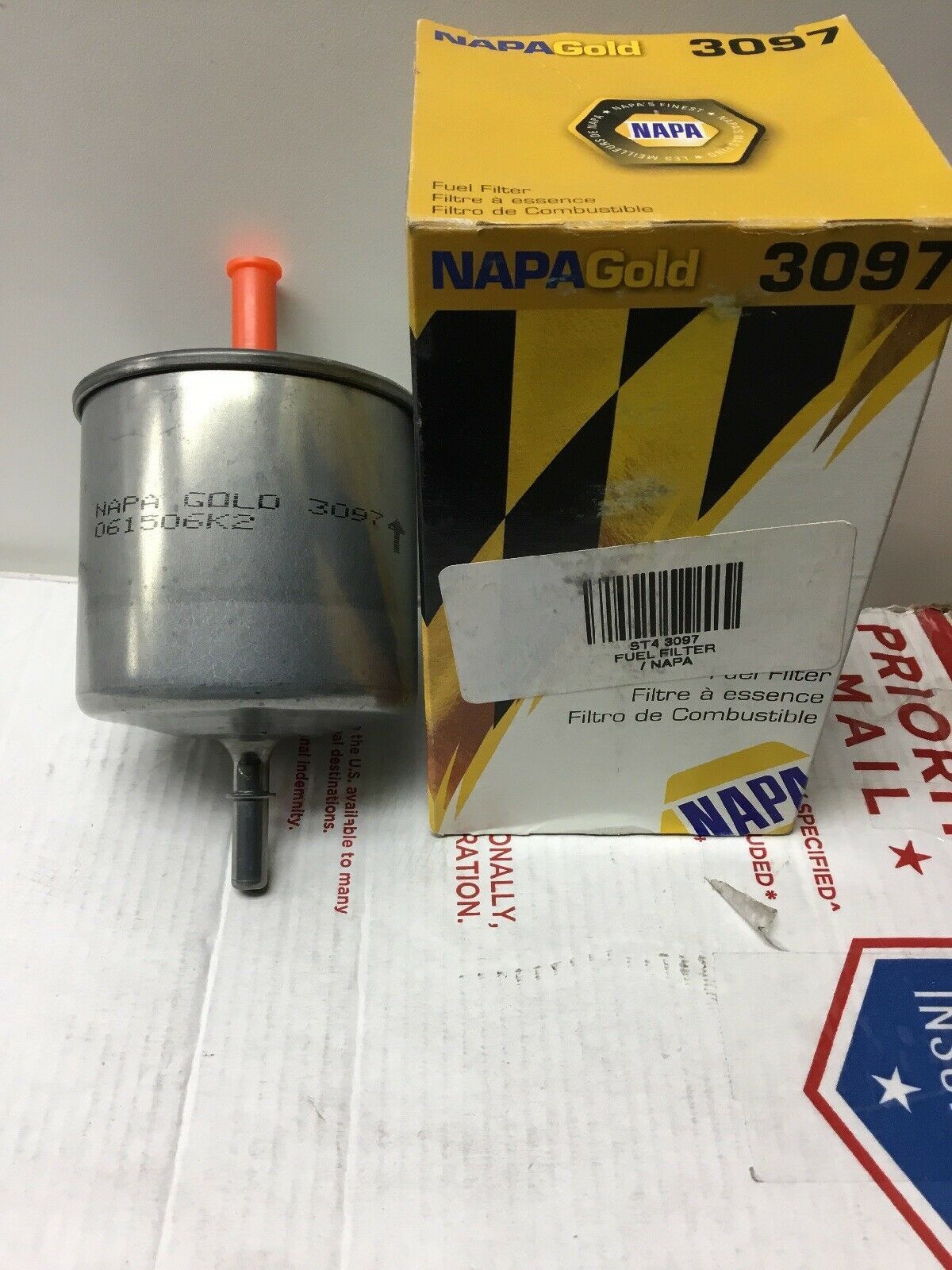 Napa Gold Fuel Filter 3097. New Old Stock Fuel Filters