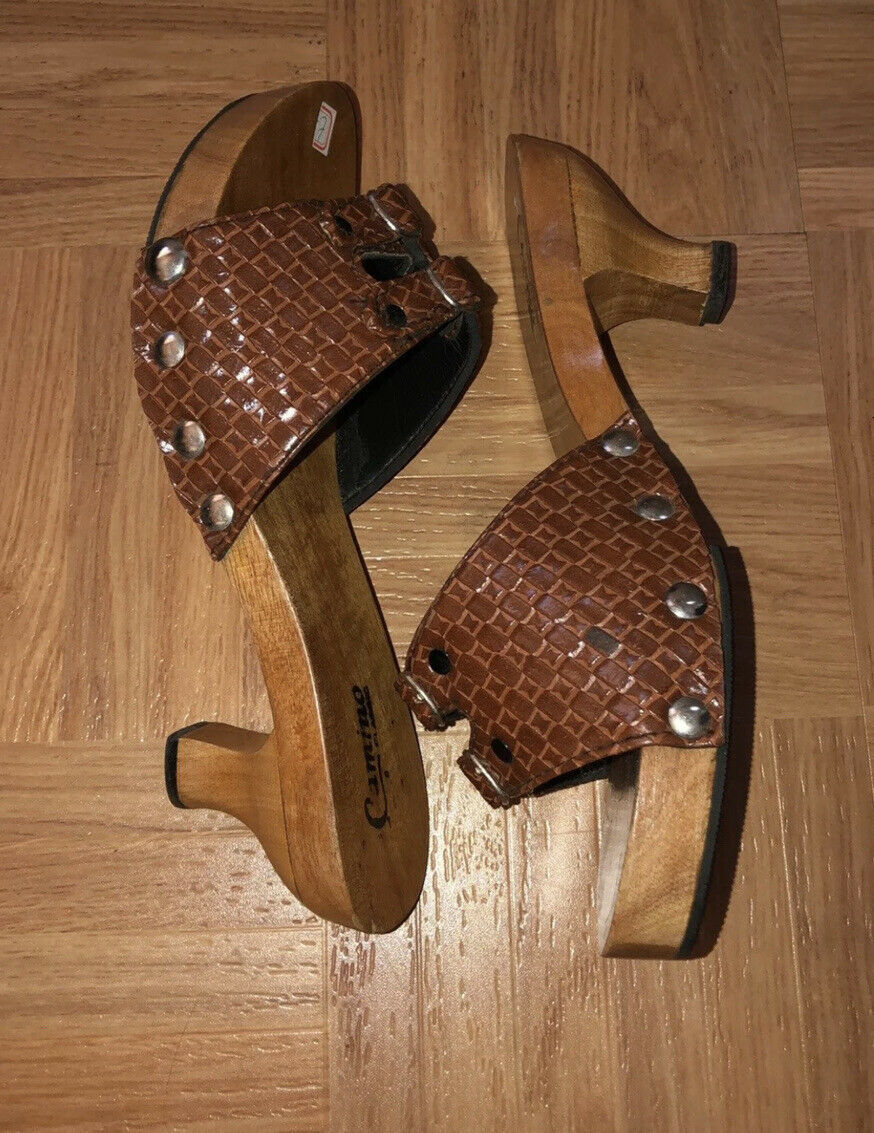 Traditional Filipino  Bakya Wooden Sandals  Clogs Slides 