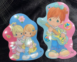 Precious Moments plastic plate 2006 Gibson Lot Of 2 - $9.89