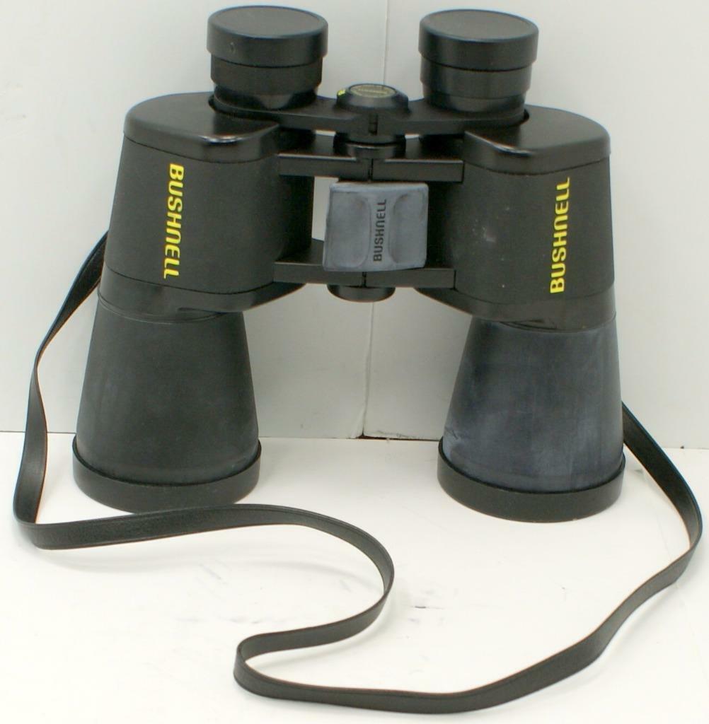 Bushnell binocular 10x50 Wide Angle Black With the bag. Binoculars