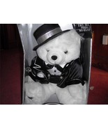 2000 Millenium Edition Happy New Year Talking Bear In Tuxedo &amp; Top Hat - $14.99