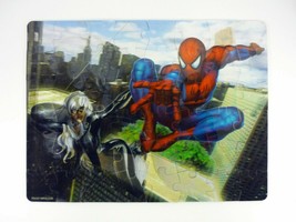 Spider-Sense Spider-Man Lenticular Puzzle Marvel 48 Piece 12&quot;x9&quot; Complet... - $3.21