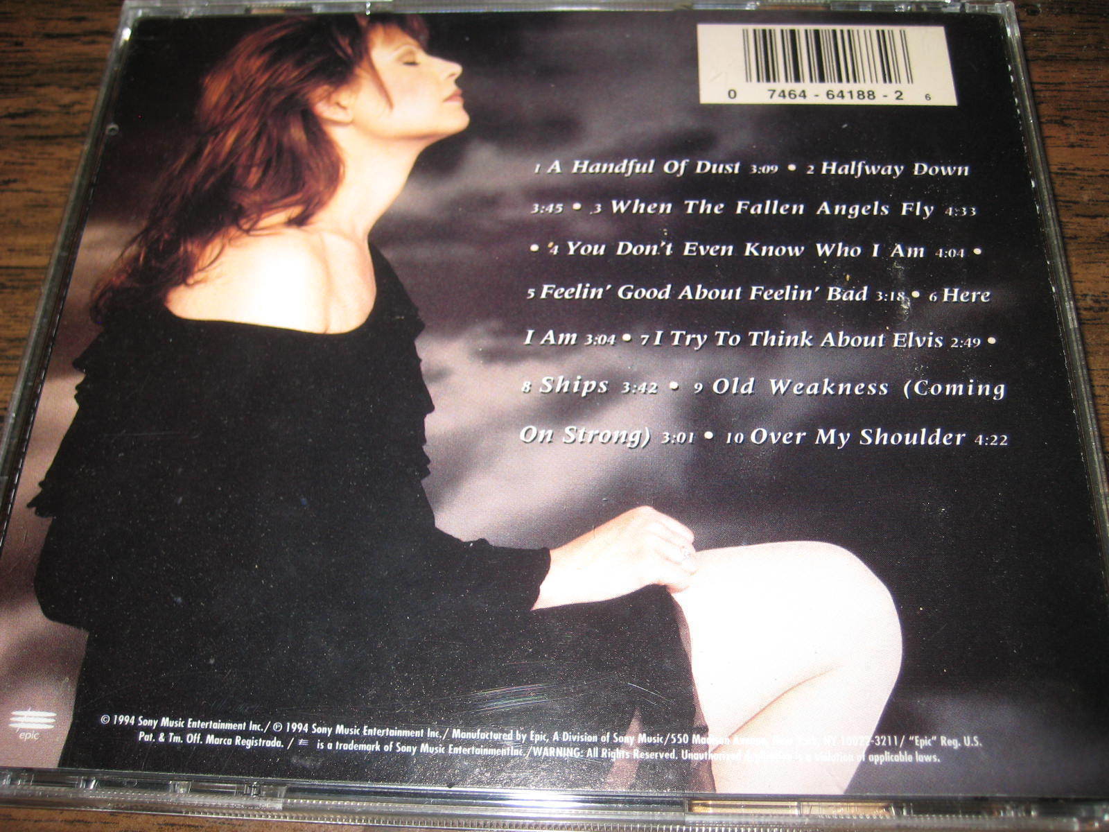 Vintage Patty Loveless When Fallen Angels Fly Cd 400fs Cds 