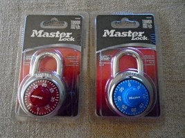 Lot of Two New Master Lock Anti Shim Combination Locks  - $11.95