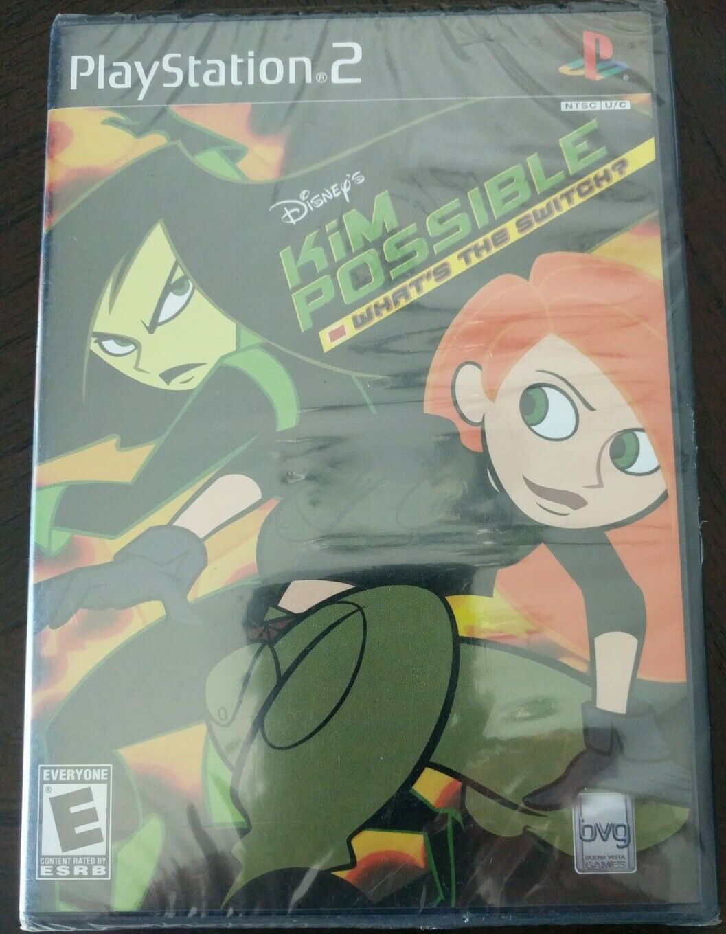 Disney's Kim Possible What's the Switch PlayStation 2 PS2 New unopened ...