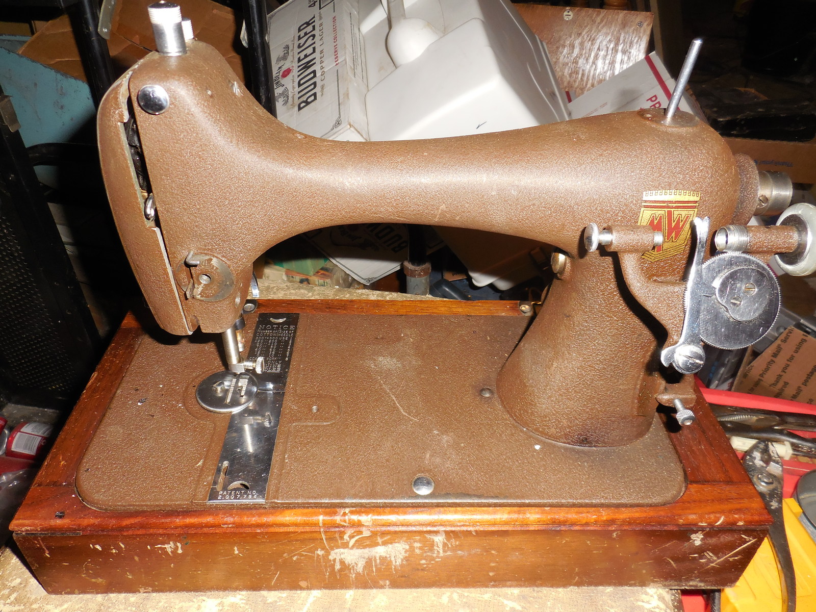 Montgomery Wards Model R Sewing Machine VS Needle Clamp #EB116