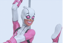 MARVEL PREMIERE GWENPOOL 12 INCH STATUE image 4