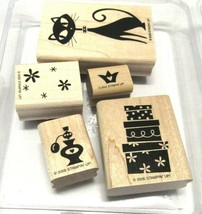 Stampin&#39; Up! lot of 5 stamps 2005 - $11.74